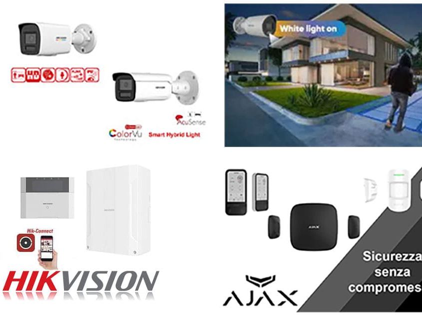 Kit Antifurto Wireless e Telecamere HD Proteggi la Tua Casa con Sistemi di Sicurezza Avanzati