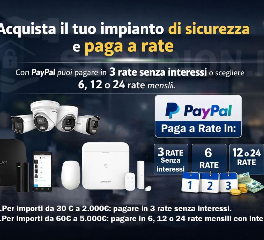 Videosorveglianza E Antifurto A Rate